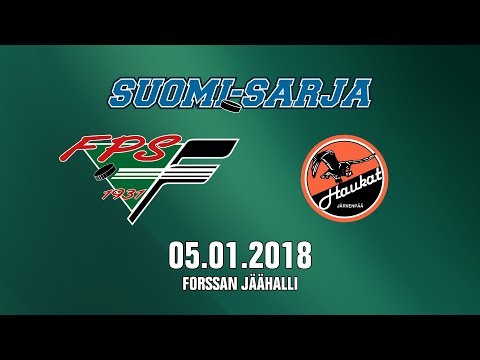 SUOMI-SARJA 2017-2018: 05.01.2018 FPS - Haukat 8-1
