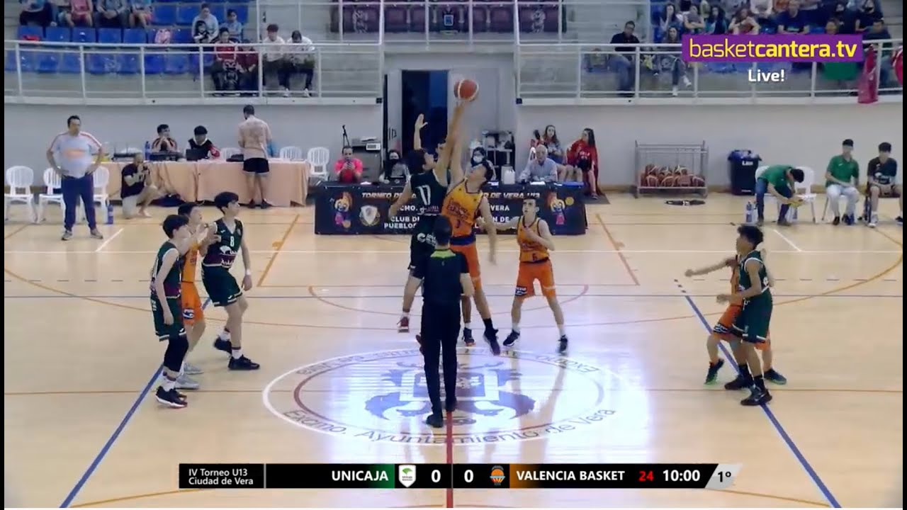 Final U13M - UNICAJA vs VALENCIA BASKET.- Torneo Preinfantil 