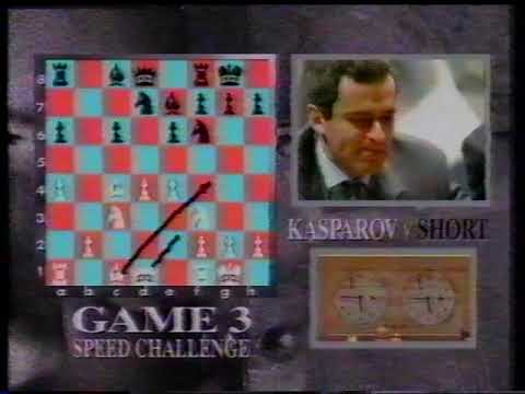 Kasparov v Short Speed Chess Challenge Game 3