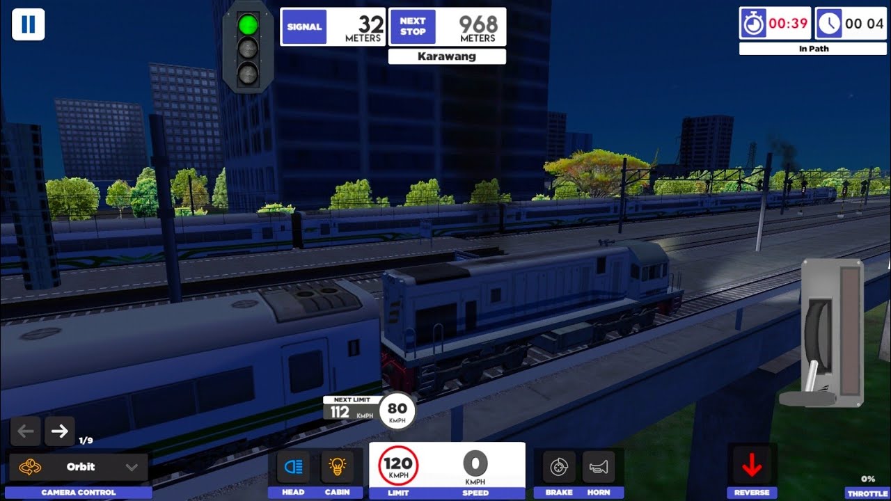 Indonesian Train Simulator - Driver Training - Walkthrough #8