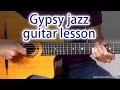 Learn Gyspy Jazz Guitar Lesson