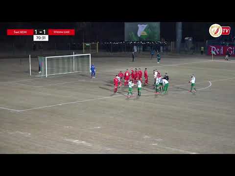 Świt Nowy Dwór Mazowiecki - Widzew Łódź 2:1 - Gol Marcina Kozłowskiego