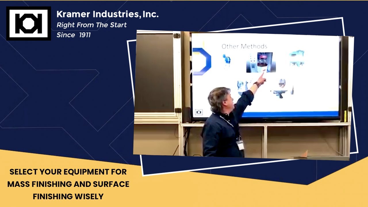 Select Your Equipment For Mass Finishing and Surface Finishing Wisely