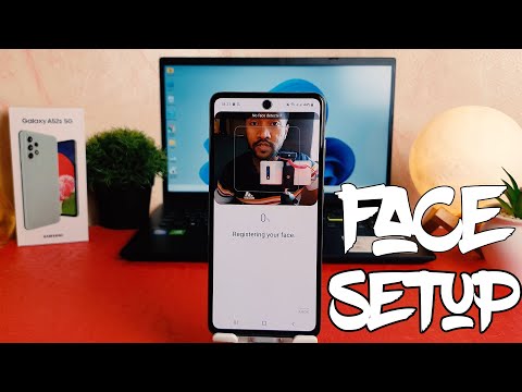 Samsung Galaxy A52s: How to Setup Face Unlock