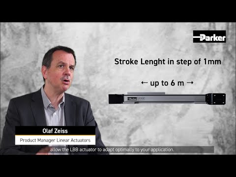 LBB High Performance Linear Actuator - Parker Product Series