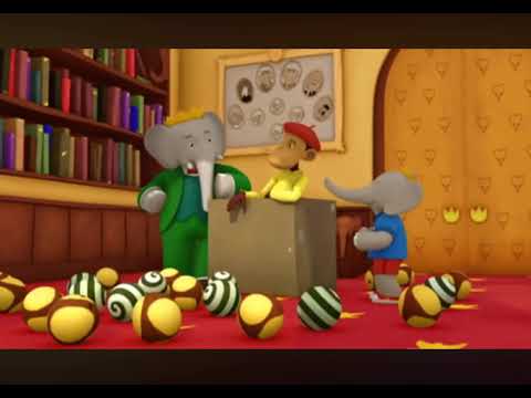King Babar And The Adventures Of Prince Badou Season 4 Episode 1 Monkey Idol/Quill Fu To Do