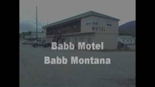preview picture of video 'Glacier National Park Lodging Babb Motel'