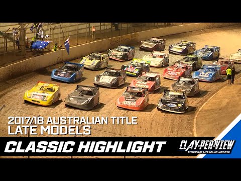 Late Models | Australian Title 2017/18 - Murray Bridge - 3rd Feb 2018 | Clay-Per-View