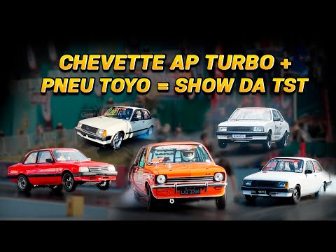 Chevette AP turbo + pneu Toyo = show da TST