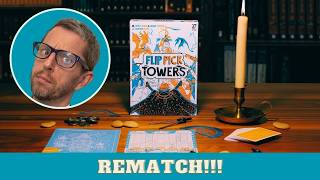 Back for ANOTHER game of FLIP PICK TOWERS - Play along with the designer!!!