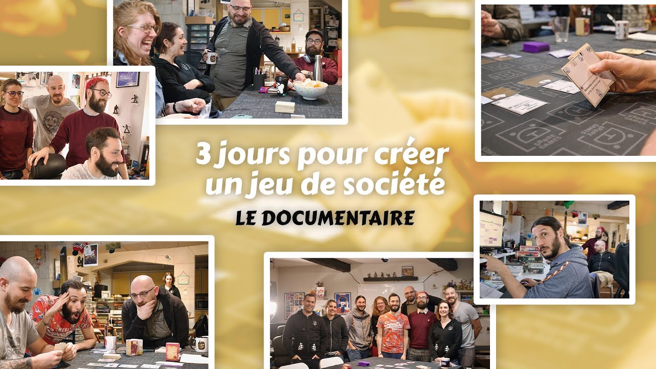 GOLD'N CRASH - 3 jours pour créer un jeu de société - le documentaire