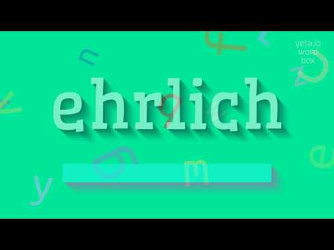 How to say "ehrlich"! (High Quality Voices)