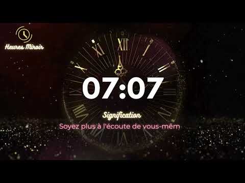 🌞 Heure miroir 07h07 : Un message de chance et de reconnexion à soi ! 🍀🧘‍♀️