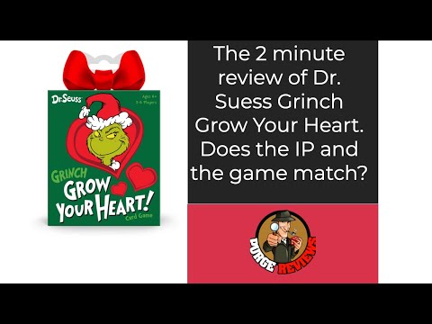 The Purge: # 3682 Dr. Seuss Grinch Grow Your Heart Card Game: 2 Minute Review