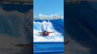 Wave rider as a plus size girl !! #cruise #royalcaribbean #plussize #flowrider