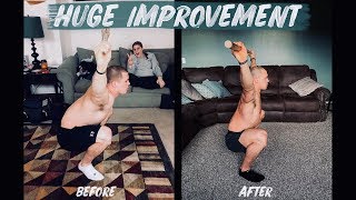 [問題] 請問Overhead Squat蹲不下去