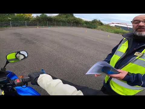 Motorcycle module one test, Erith, London 2021 (Passed)