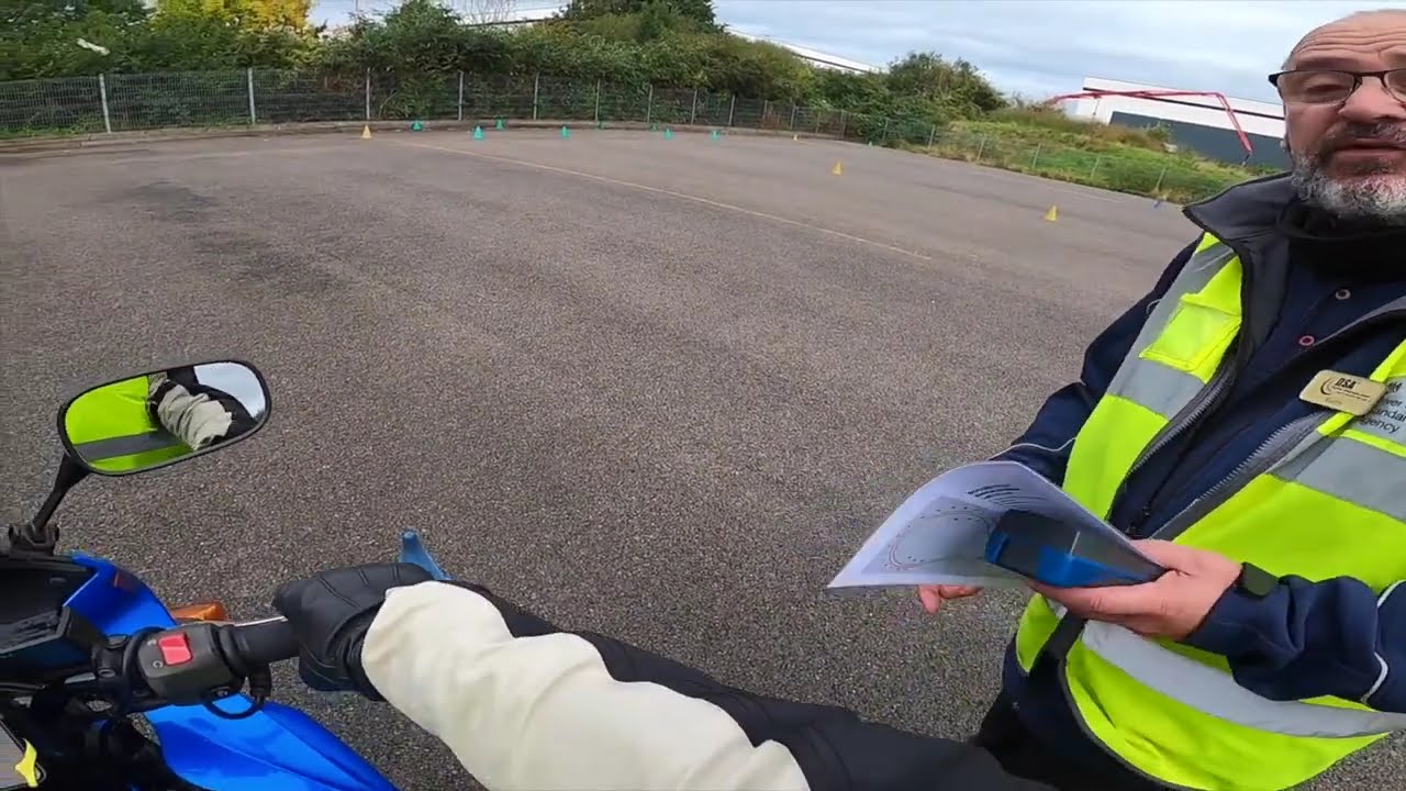 Motorcycle module one test, Erith, London 2021 (Passed)