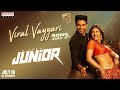 Junior Movie Second Single ViralVayyari Announcement Kireeti Sreeleela Radha Krishna DSP