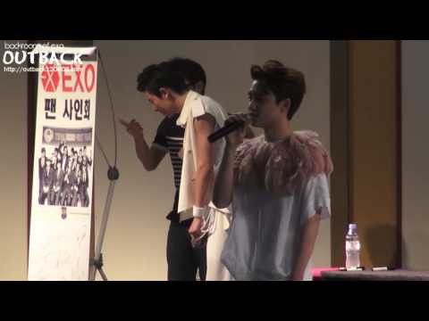 130613 EXO 용산팬사인회 - 찬열 & 경수
