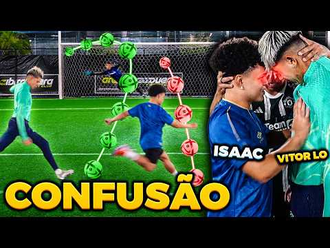 DESAFIO DA BOLA DA SORTE!! *DEU CONFUSÃO 😬 (VITOR x ISAAC)