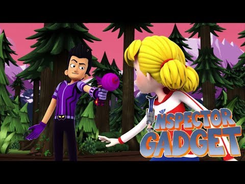 (Inspector Gadget 2015) Season 4 Under the MADnight sun clip - Talon and Penny fight scene