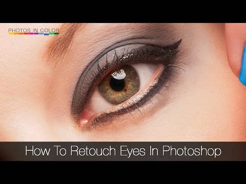 How to retouch eyes in Photoshop