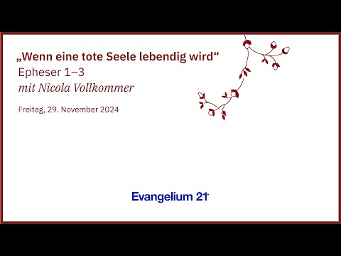 When a dead soul comes to life | Nicola Vollkommer | E21 Women's Conference 2024