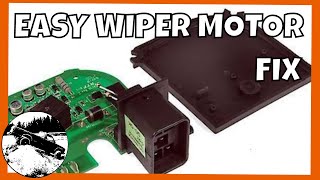 How to Fix GM Windshield Wiper Motor EASY! | 1988-1998 Chevy Silverado