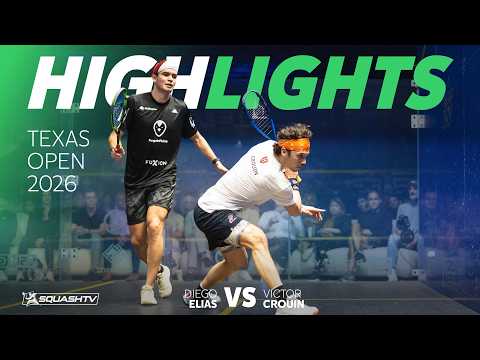 🇫🇷 Crouin v Elias 🇵🇪 | Texas Open 2026 | FINAL HIGHLIGHTS