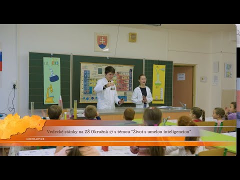 Týždeň vedy a techniky na ZŠ Okružná 17 v Michalovciach