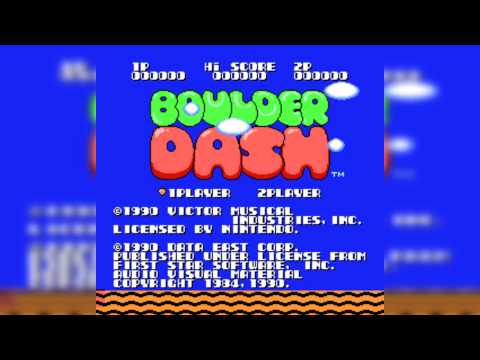 The Best of Retro VGM #399 - Boulder Dash (NES/Famicom) - World Map