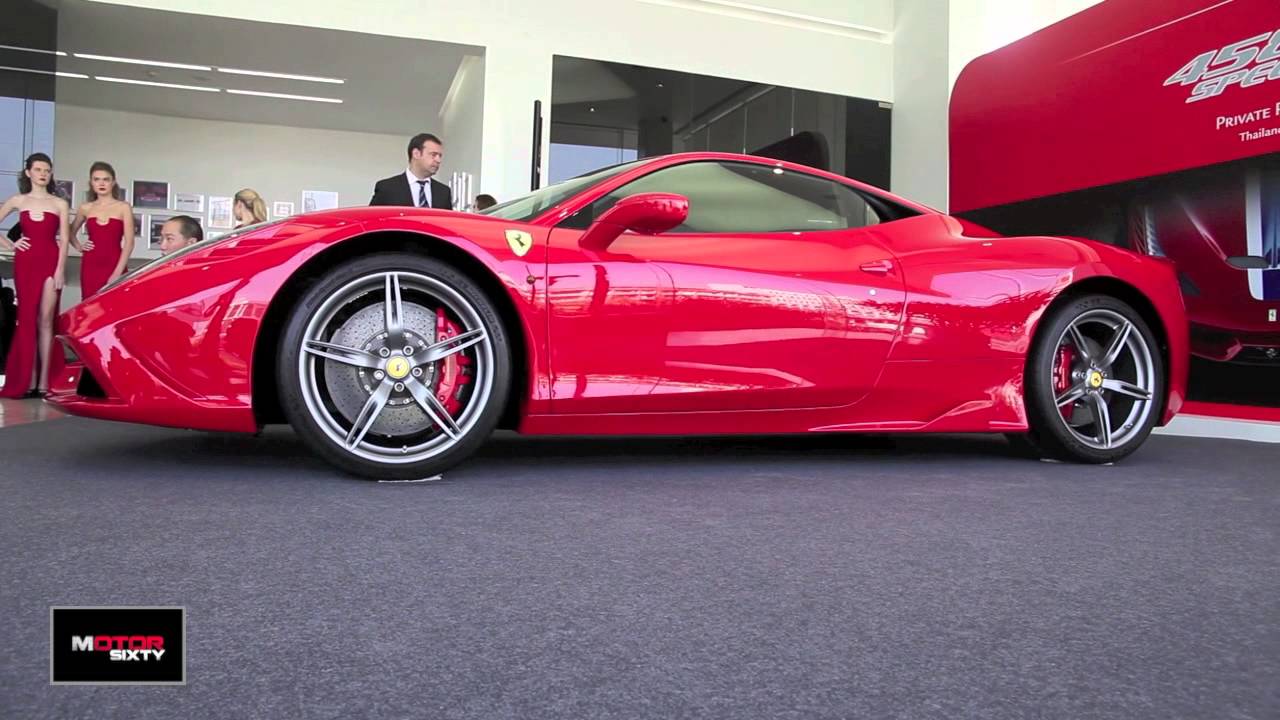 2013 Ferrari 458 Speciale Thailand Preview : เปิดตัว เฟอร์รารี่ 458 สเปชิเล ใหม่