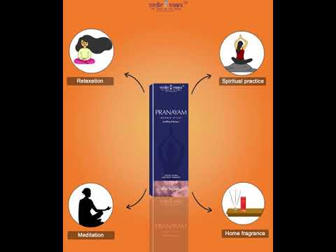 Vedic Yog Sutra Incense Sticks - Set of 8 Packs video