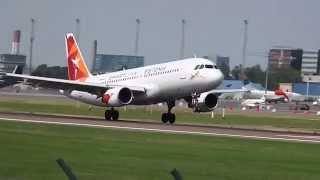 SmartLynx Estonia. Soft landing in Tallinn. Мягкая посадка в аэропорту Таллина