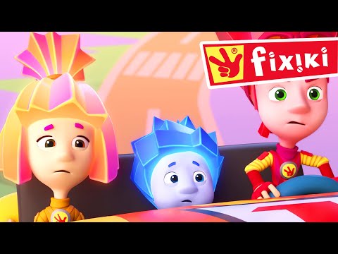 Învață despre prietenii fixiki 👍 Desene animate cu fixiki