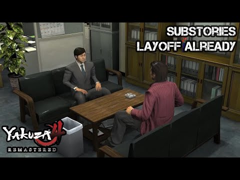 Yakuza 4 Remastered | Substories No 03 - Layoff Already