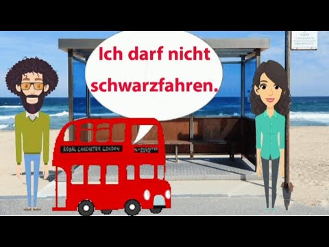 The bus ride - Taking a bus - Dialogues for beginners.