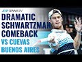 Schwartzman Saves Four Match Points Before Beating Cuevas In Thriller | Buenos Aires 2020