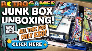 Unboxing : 150 Retro Games for £30 !!!