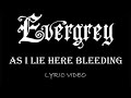 Evergrey - As I Lie Here Bleeding - 2003 - Lyric Video