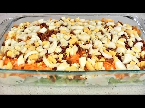 Super 7 Layer Salad Recipe