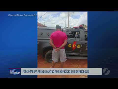 Força-tarefa prende quatro por homicídio em Bonfinópolis