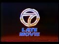 Ch7 ABC NYC LATE MOVIE Bumper 1986