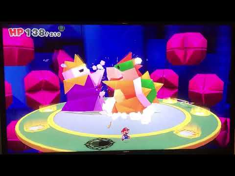 Paper Mario The Origami King Part 28 King Olly Boss Fight 100% Walkthrough