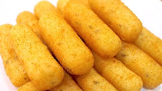 INCRÍVEL!! SUPER FÁCIL!! COM BATATA E QUEIJO FAÇA ESSE CROQUETE MEGA GOSTOSÃO!! - Isamara Amâncio