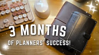Three Months Of Planner Success✌️What Is Working And March Plans