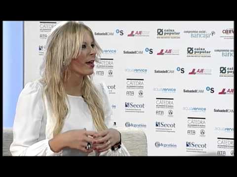 Noelia Ruiz en el Da de la Persona Emprendedora de la Comunitat Valenciana 2012