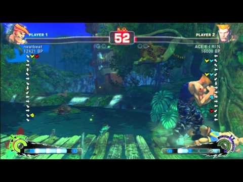 SSF4 Rank Match  neatbeat (AD)  vs  ACE E I RI N (GU)