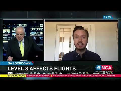 SA Lockdown Level 3 affects flights